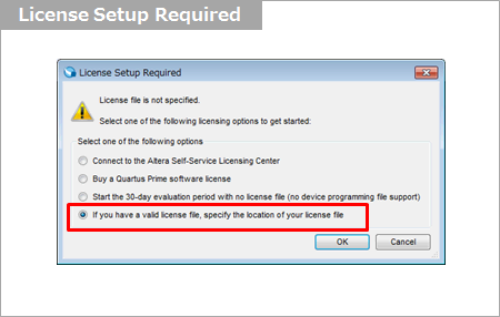 Article header 119037 license setup required 2