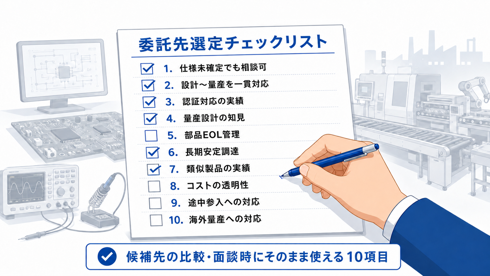 委託先選定チェックリスト
