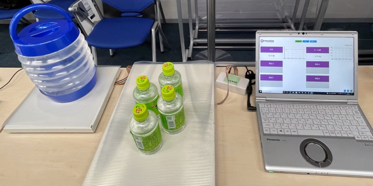 Macnica 's prototype "weight sensor"