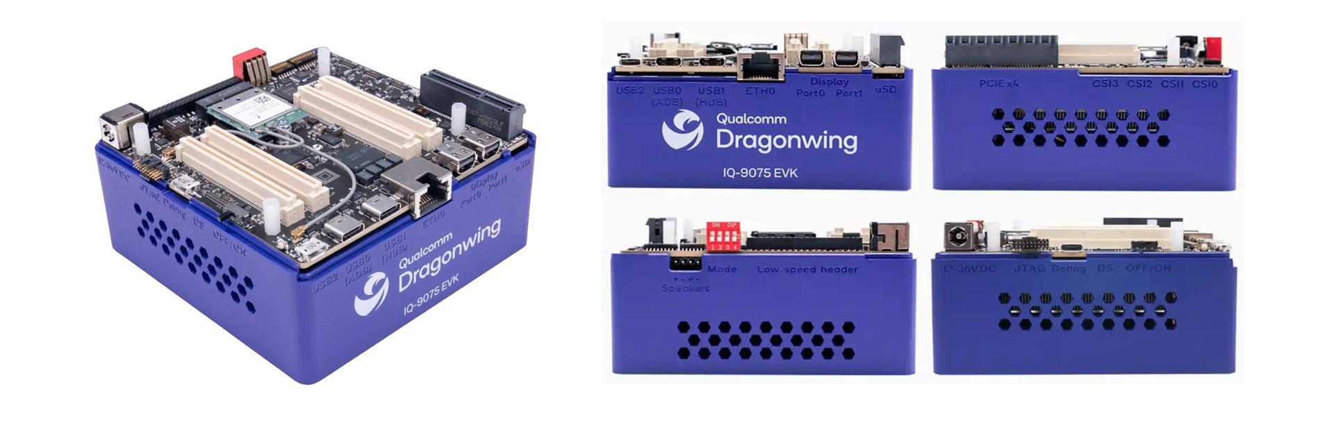 Qualcomm IQ9075 評価ボード外観