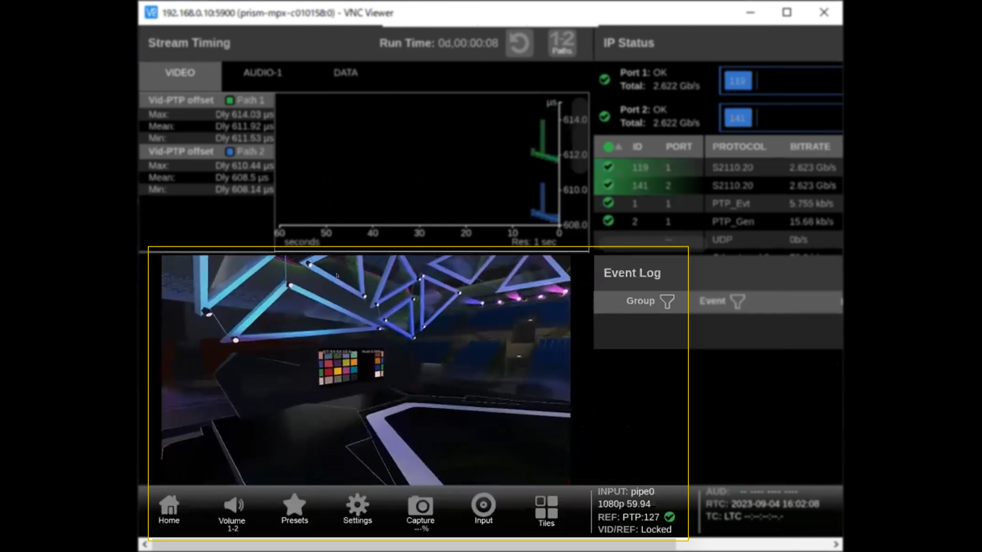 st 2110 m2s unity prism