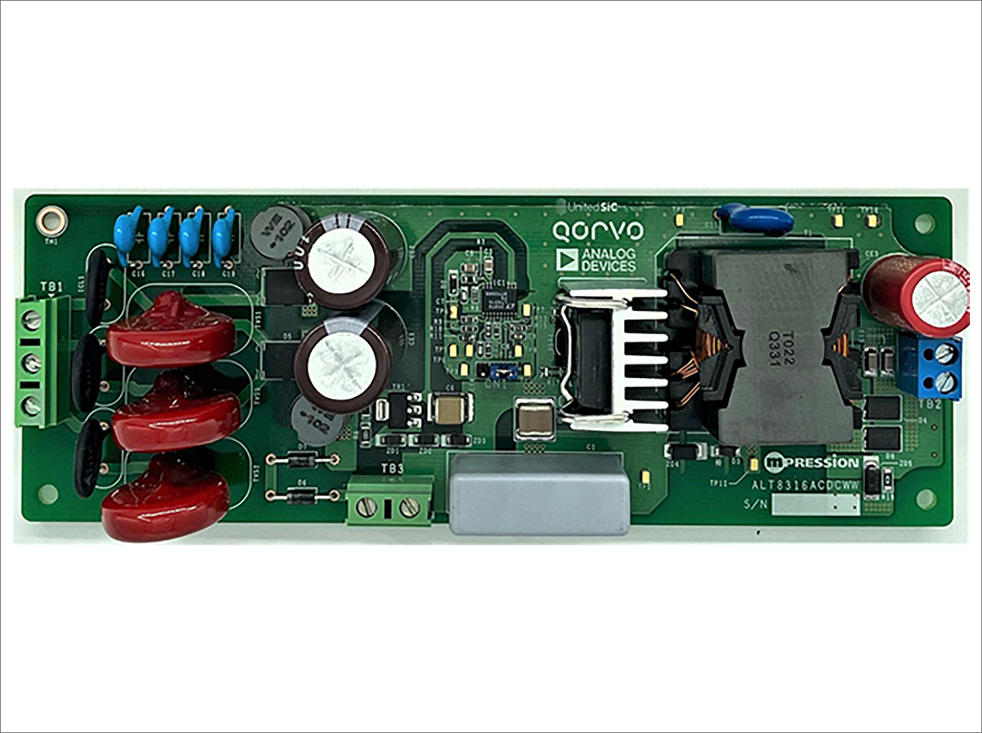 12V Output Isolated AC/DC (WW+JPN) Board with LT8316+SiC