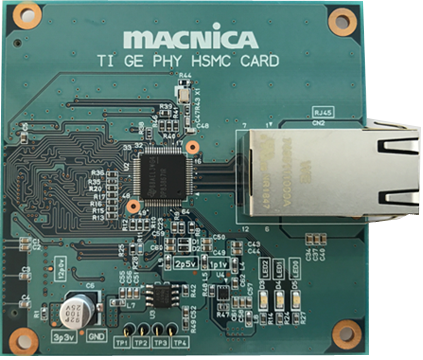 TI GE PHY HSMC CARD