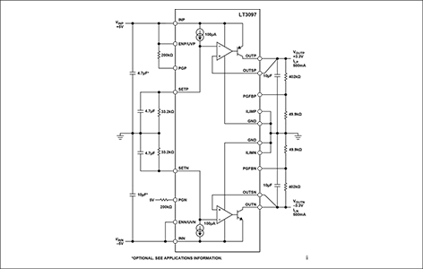 LT3097ブロック図