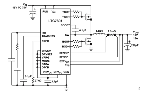 LTC7891ブロック図