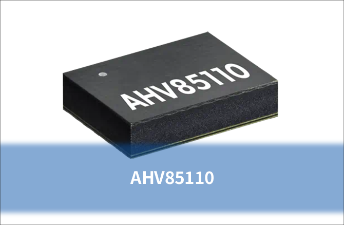 内蔵絶縁バイアス電源、セルフパワー型単一チャンネル絶縁 GaN FET ゲートドライバー　AHV85110
