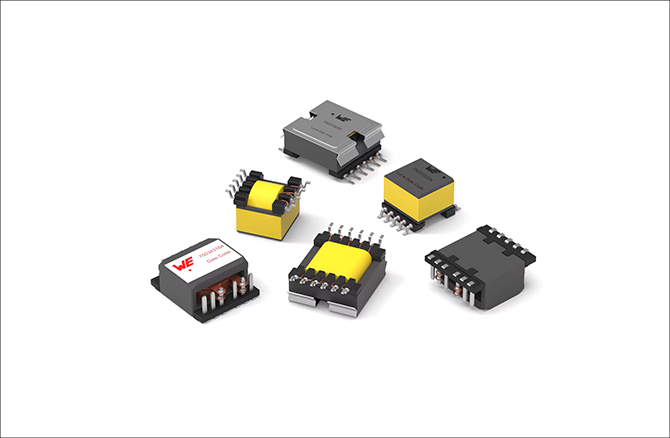 Power over Ethernet (PoE) プラスプラストランス  "WE-PoE++"