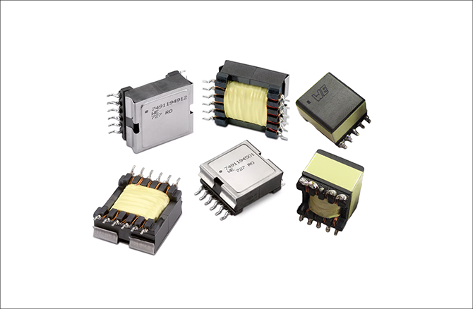 Power over Ethernet (PoE) プラストランス  "WE-PoE+"