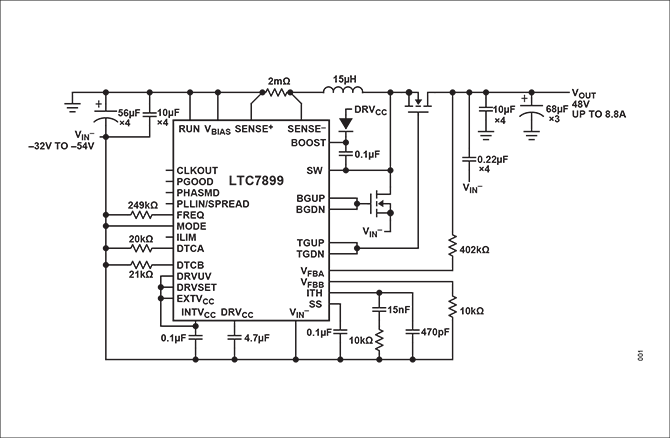 LTC7899ブロック図