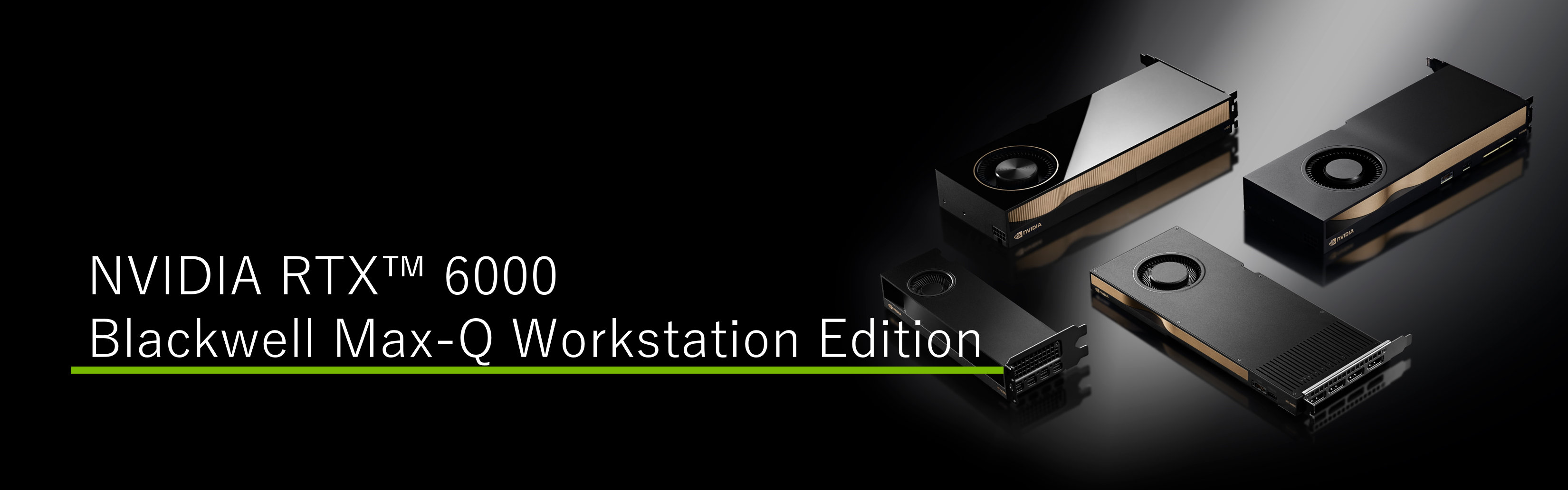 NVIDIA RTX PRO™ 6000 Blackwell Max-Q Workstation Edition