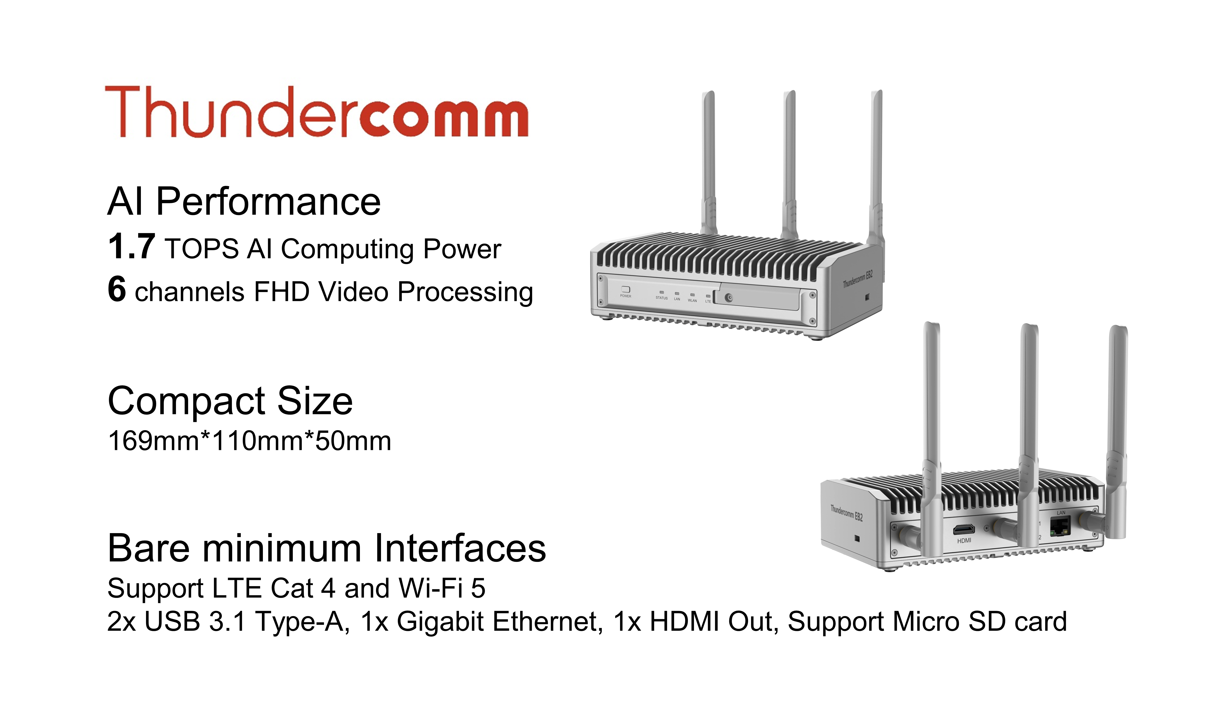 EB2 Edge AI Station - Thundercomm