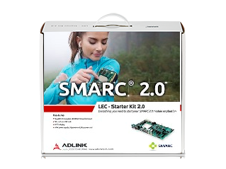 LEC-Starterkit 2.0 : LEC-BASE 2.0キャリア、LVDS ディスプレイ、SD カード、ATX 電源付き LEC スターターキット