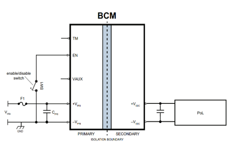 BCM6123xD1E13A3y00  at point-of-load：Analog Ctrl