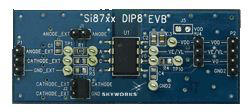 Si871x DIP8 LED Emulator Input Isolation Evaluation Kit