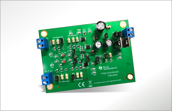 TPS212xパワーMUX評価モジュール